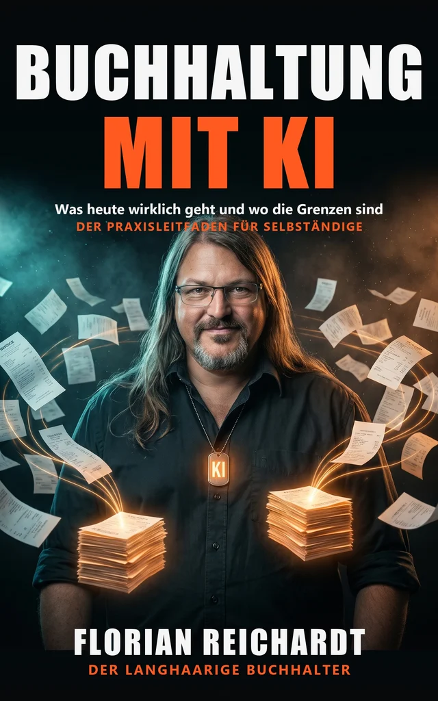 Buchcover: Buchhaltung mit KI von Florian Reichardt